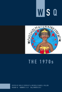 Cover of "WSQ: The 1970s"