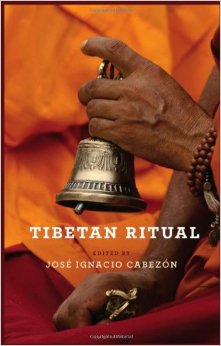 bookcover of book edited by Jose Cabezon titled Tibetan Ritual