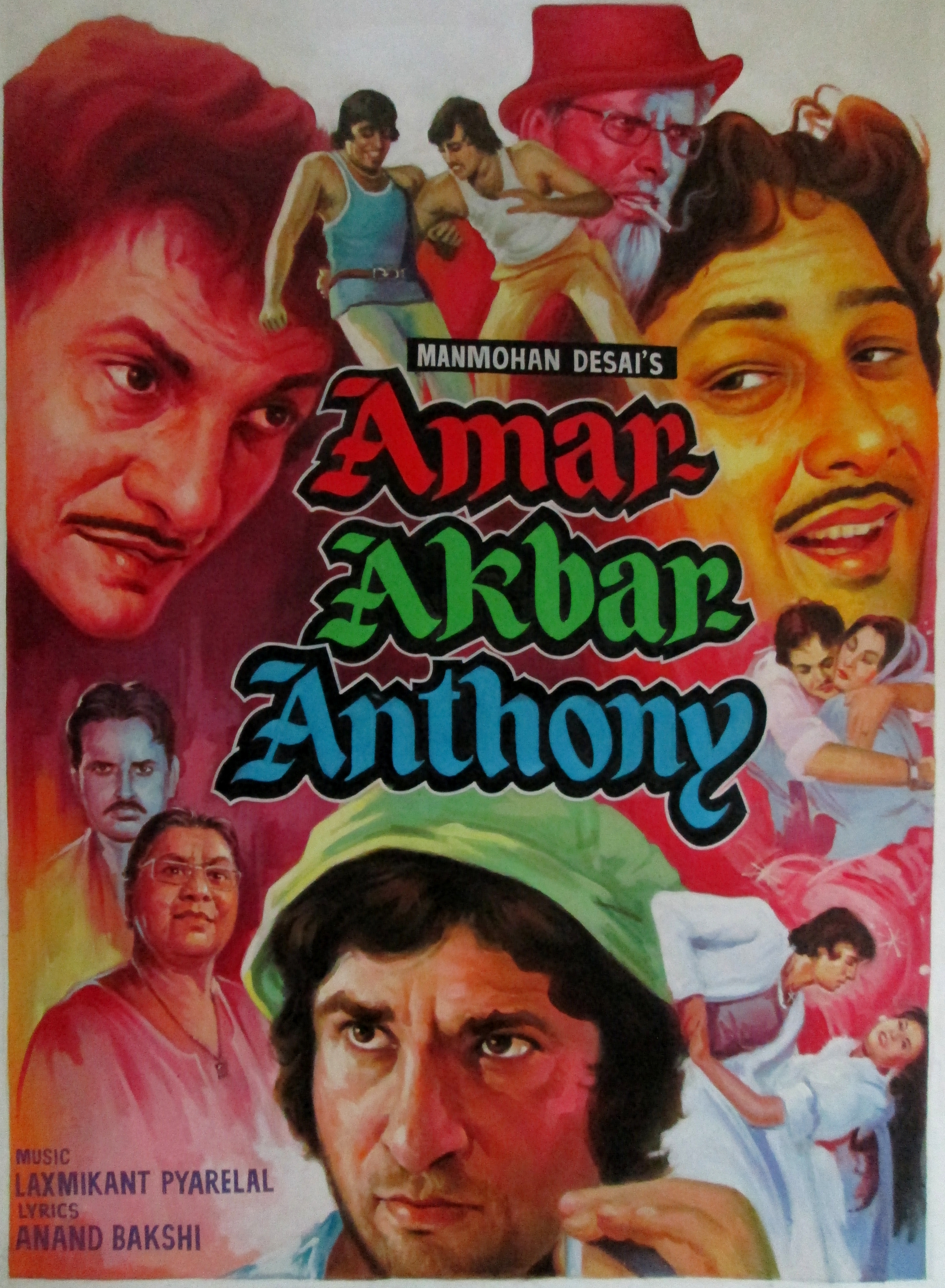 Amar Akbar Anthony Poster