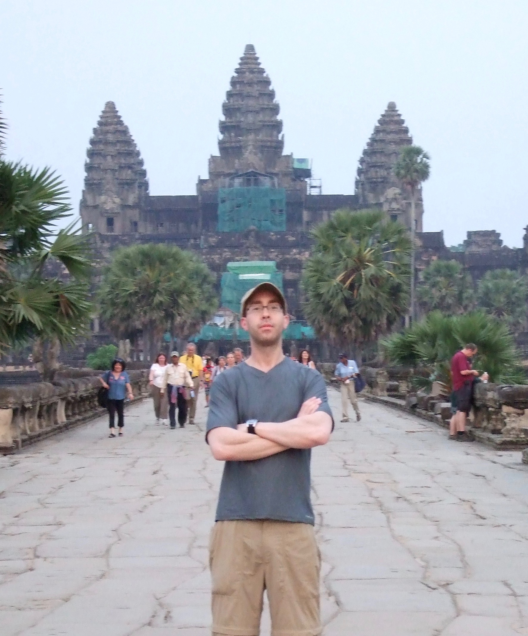 David Fowler Profile in front of ancient building
