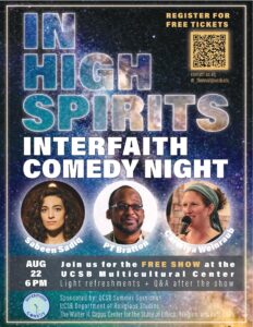 In High Spirits: Interfaith Comedy Night @ UCSB Multicultural Center